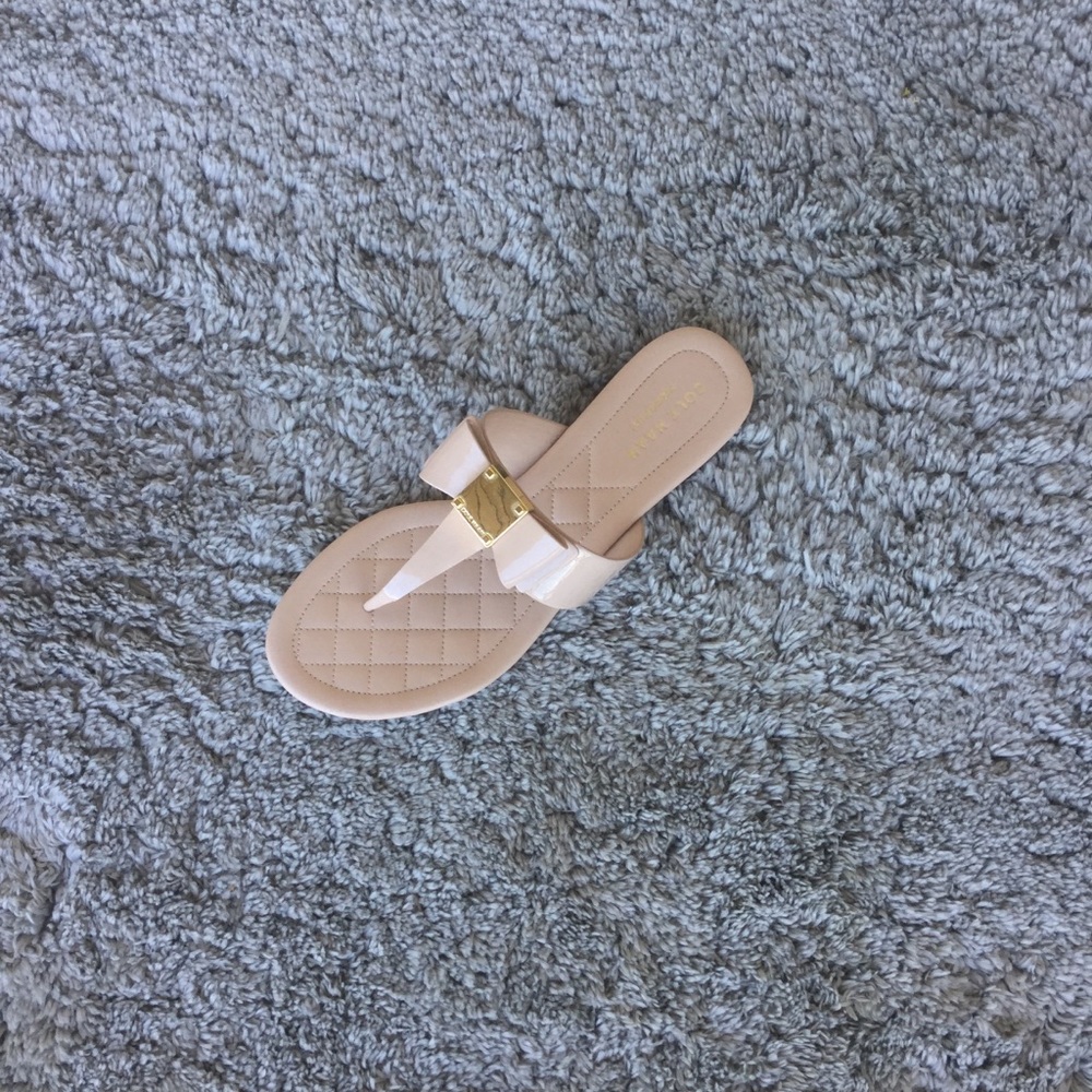 Cole Haan Tali Bow sandal nude patent size 5.5 - Picture 3 of 5